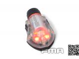 FMA  Manta Strobe RED Type 1 BK  tb523